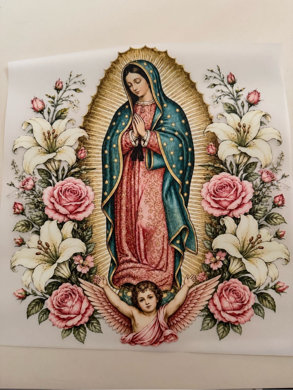 Virgen de Guadalupe DTF Transfer
SKU2613